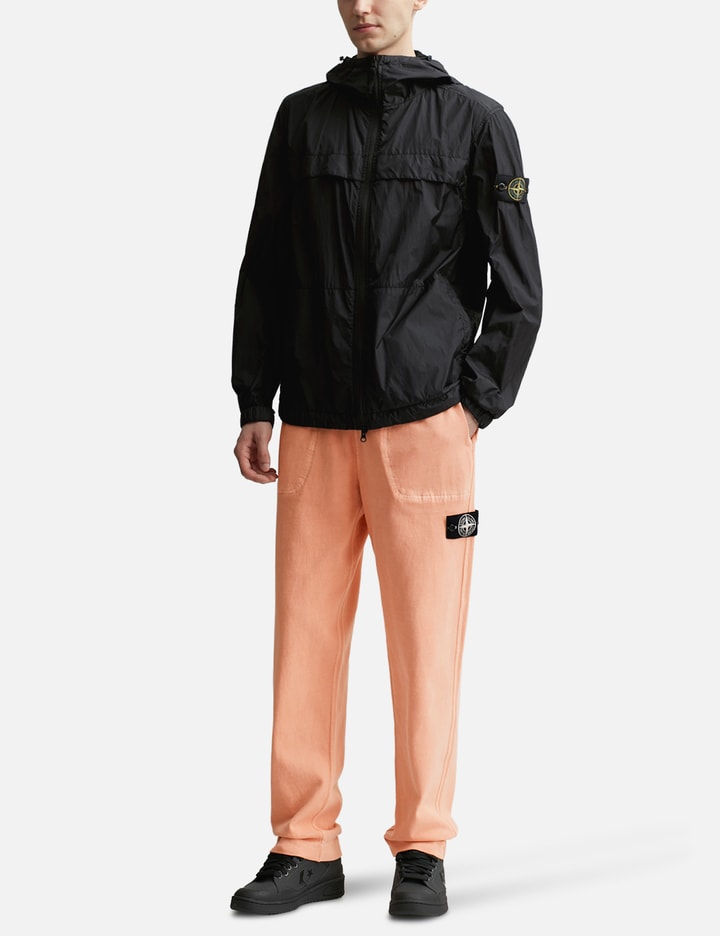 Shop Stone Island 60% Recycled Heavy Cotton Jersey Jogger Pant In Orange