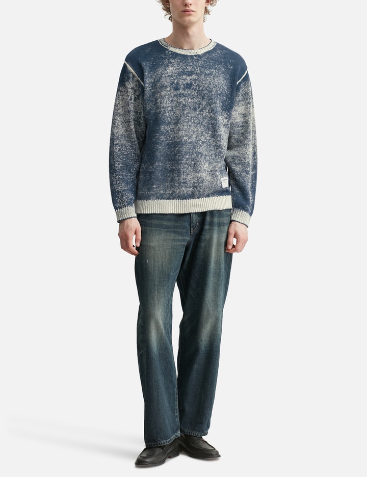 NEIGHBORHOOD Pigment Bleed Crewneck Sweater