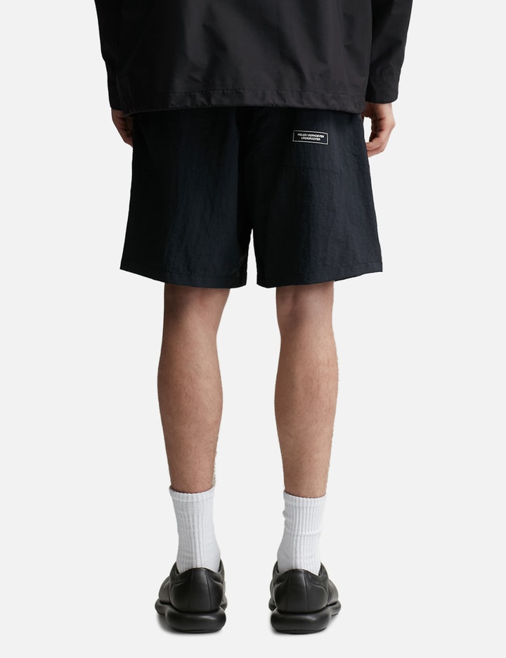Shop Undercover Uc1d4507-2 Nylon Shorts In Black