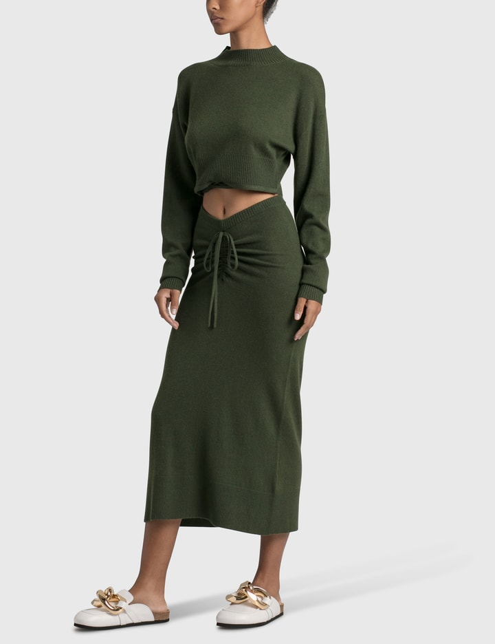 Oversized Crop Tie Knit Placeholder Image