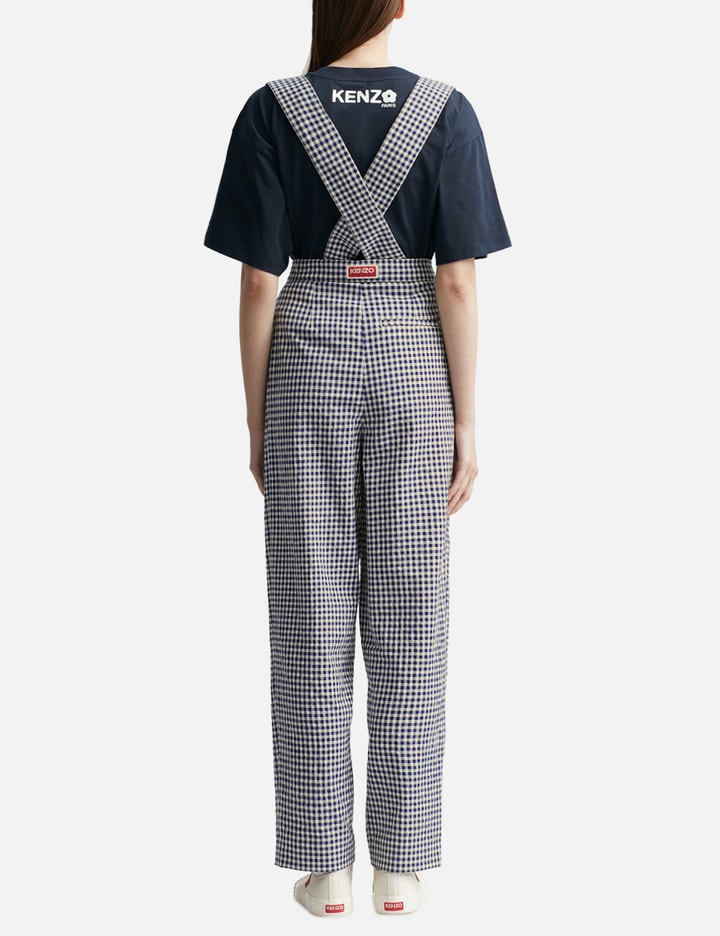 Gingham Tie-waist Trousers Placeholder Image