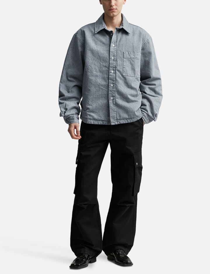 The de-Nîmes denim shirt Placeholder Image