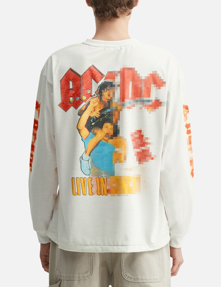 Long Sleeve Trompe L'oeil Mosaic T-shirt Placeholder Image