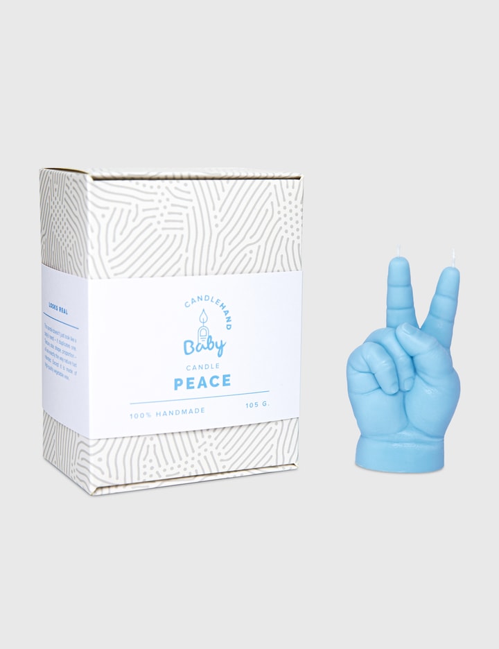 PEACE Baby Hand Candle Placeholder Image