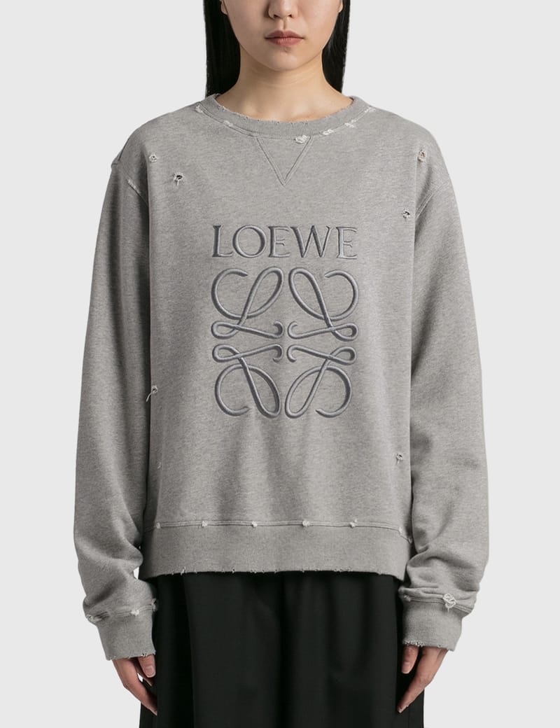 Loewe Anagram Sweatshirt in Gray