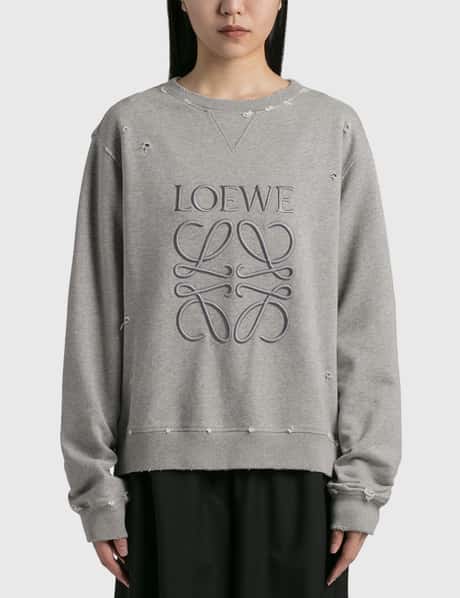 Loewe - ディストレスド アナグラム スウェットシャツ | HBX - ハイプ 