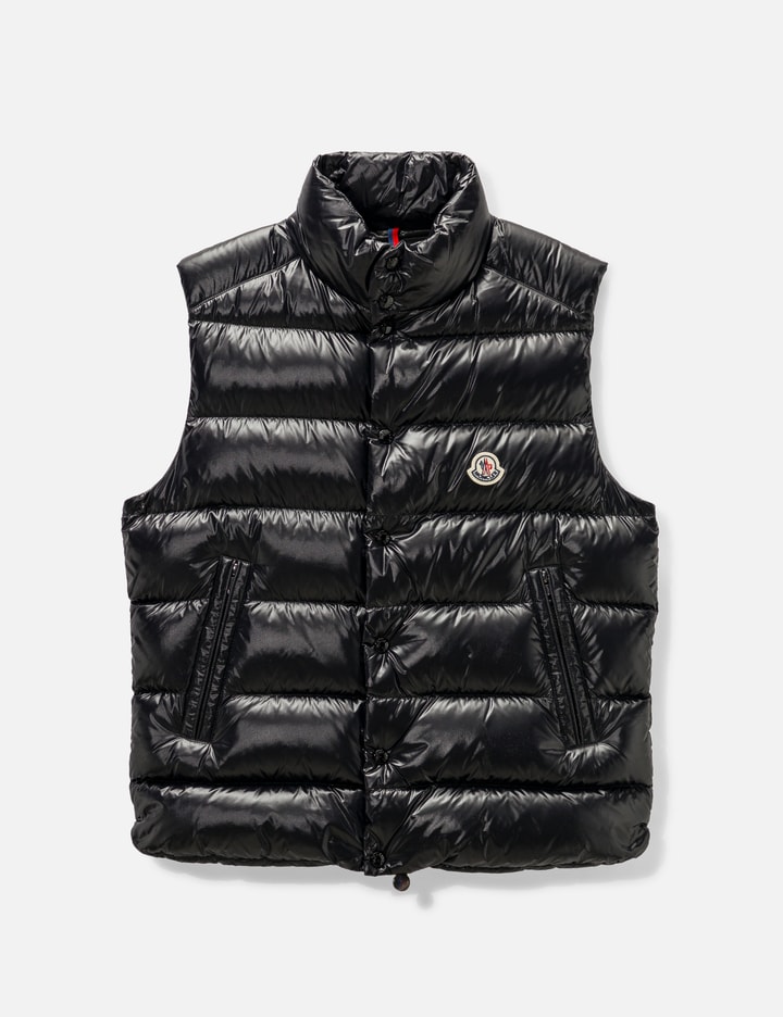 Moncler Tibb Down Vest In Black