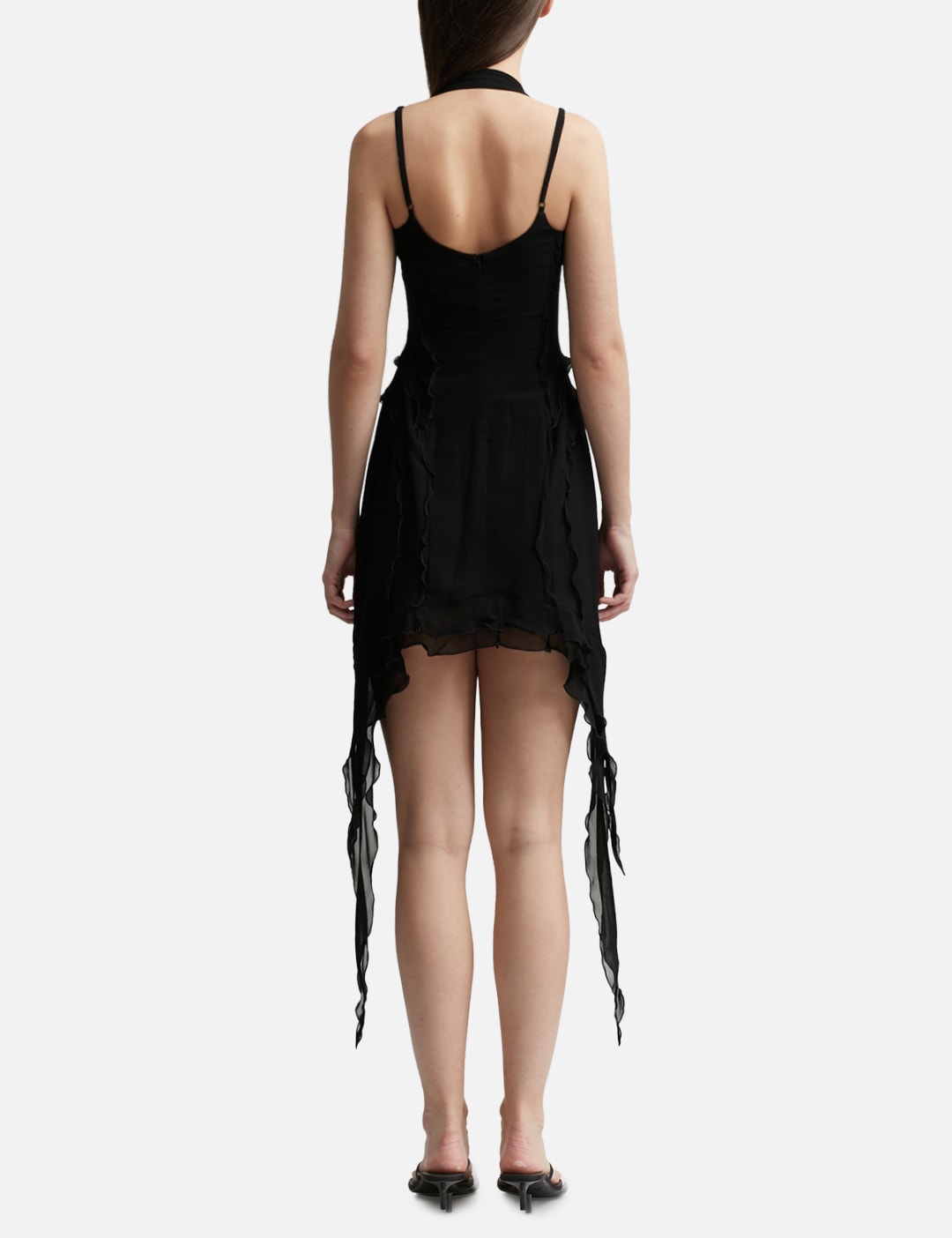 CHIFFON MINI DRESS view 10