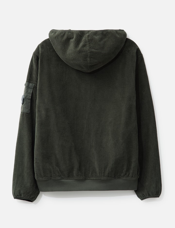 Corduroy 350 Full Zip Hooded Sweatshirt Placeholder Image