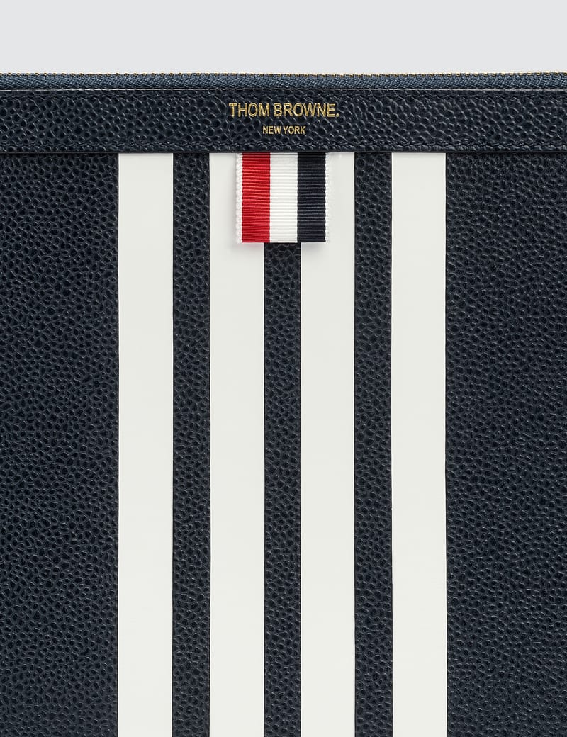 Thom Browne White amp; Red Striped Shorts