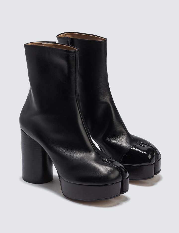 Tabi Platform Calf Leather Boots Placeholder Image