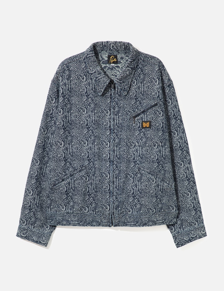 Needles Zipped Work Jacket - 10oz Python Jacquard