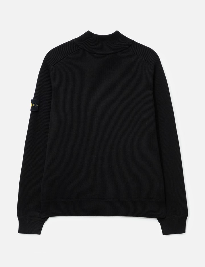 스톤 아일랜드 Half Zip Waffle Knit