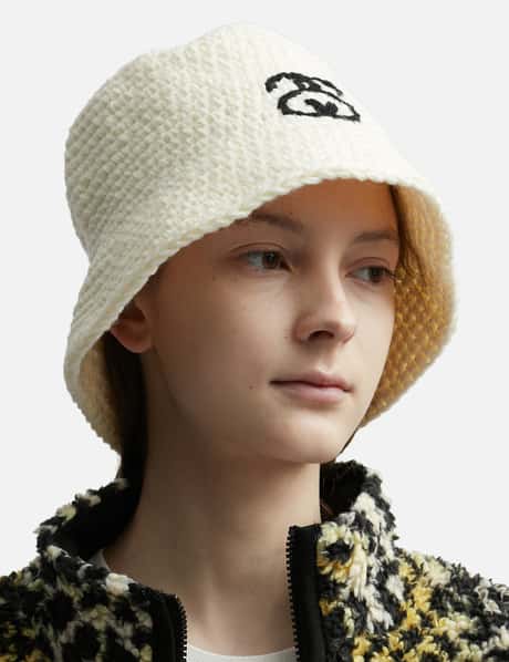 Stüssy - SS Link Knit Bucket Hat | HBX - Globally Curated Fashion 