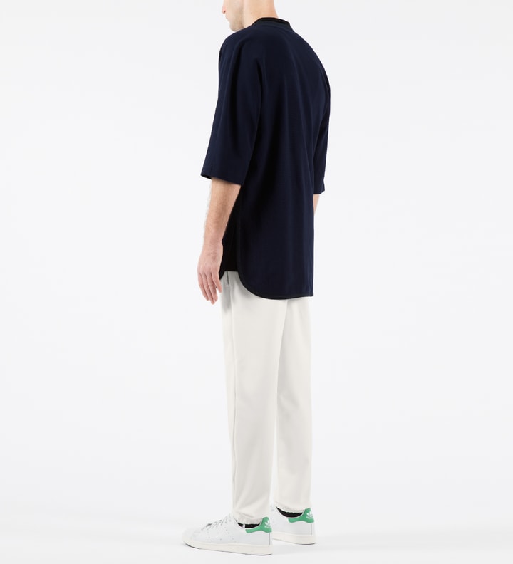 White Utility Pants with Side Zipper Detail Placeholder Image