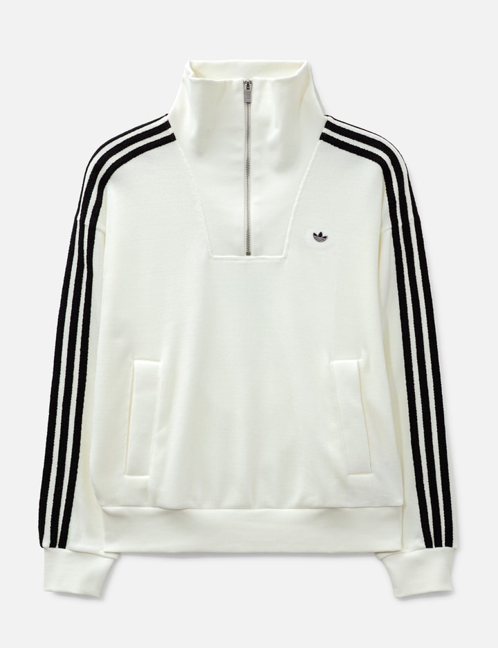 adidas Originals Adicolor Chenille Halfzip W Sweatshirt