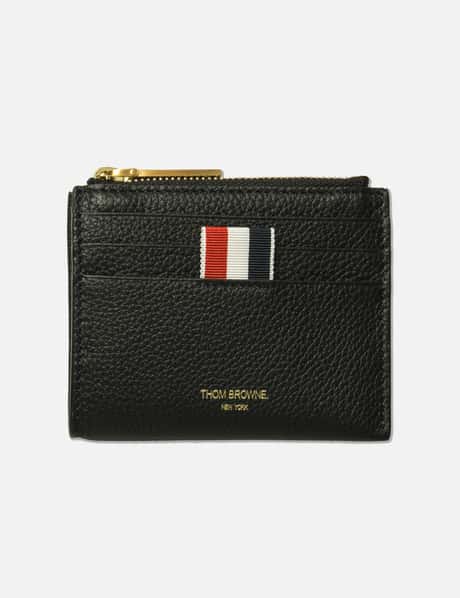 Cardholder With Note Compartment In Pebble Grain view 13