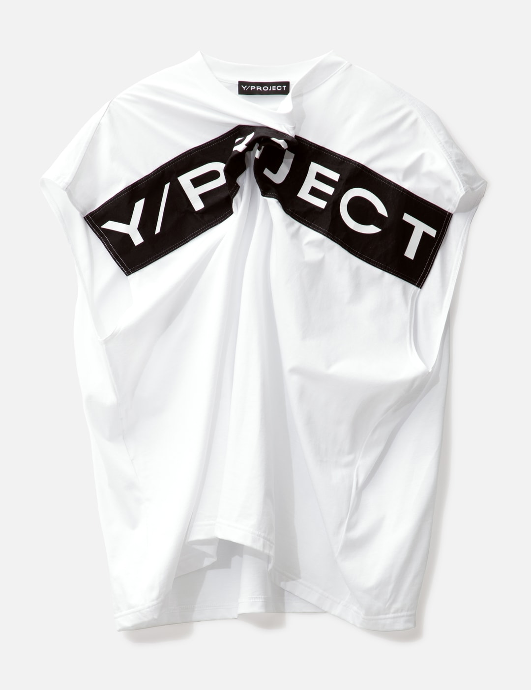 Y/PROJECT - Scrunched Logo Tank Top | HBX - Globally Curated 
