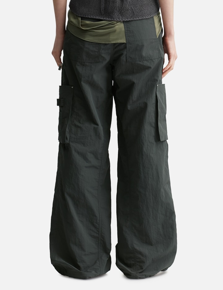 Mixed Layered Tie Jogger Pants Placeholder Image