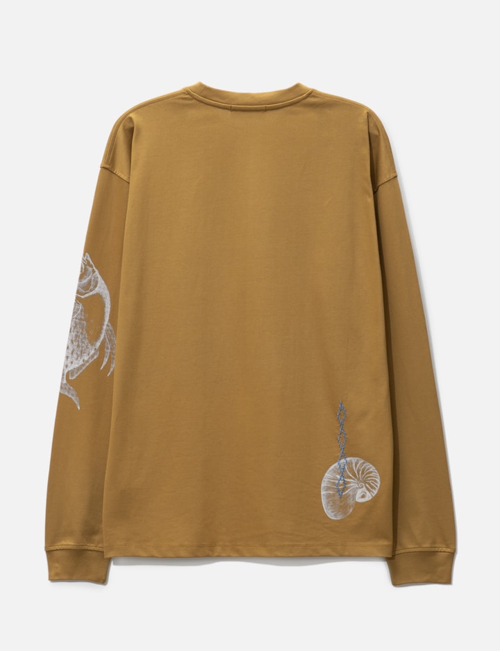 Shop Adish By Small Talk Jersey Long Sleeve In Yellow