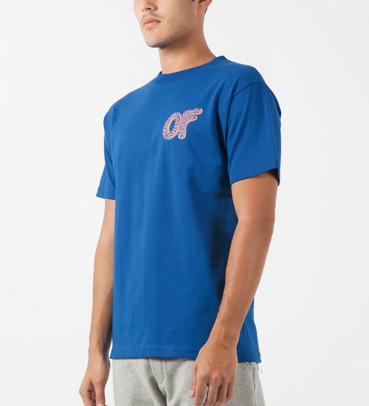 Royal Blue Optical Donut T-Shirt Placeholder Image