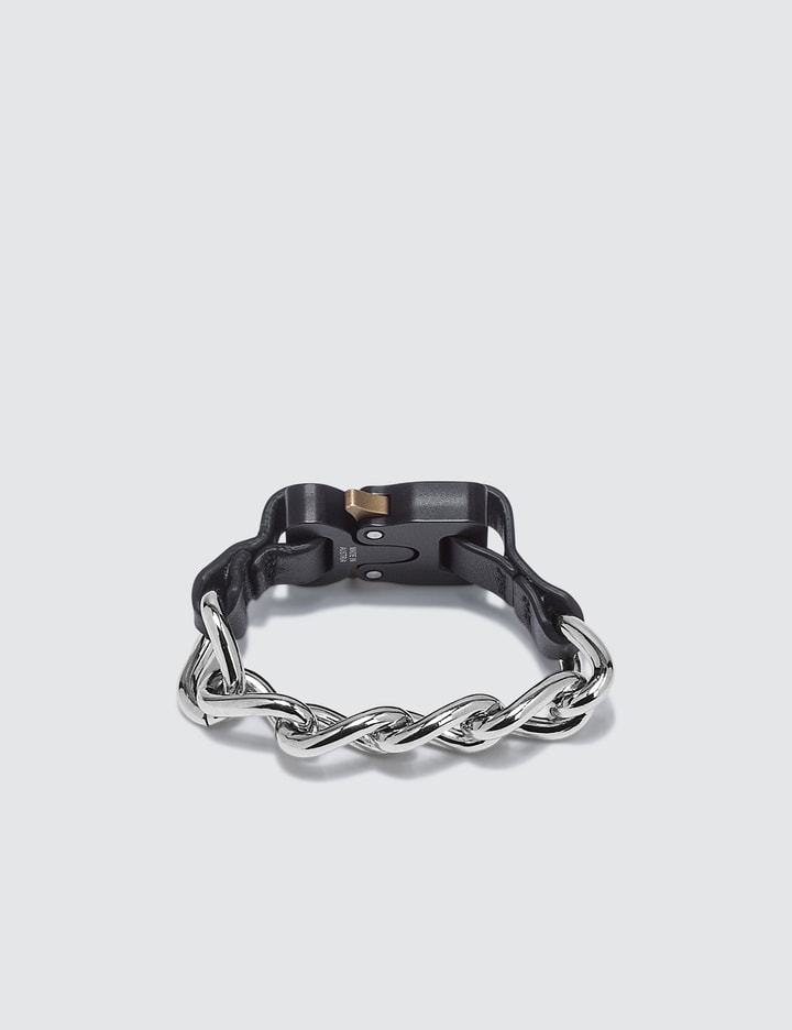 Chain Bracelet With Leather Details Placeholder Image