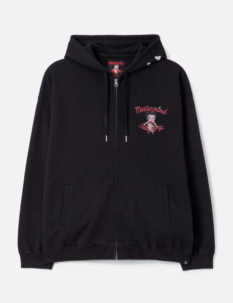 Mastermind World Mastermind World x X Betty Boop Boxy Zip-up Hoodie