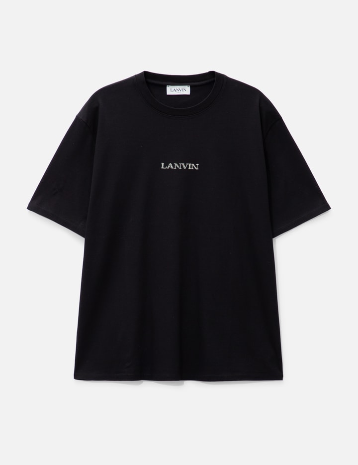 Lanvin Unisex  Logo Classic T-shirt In Black