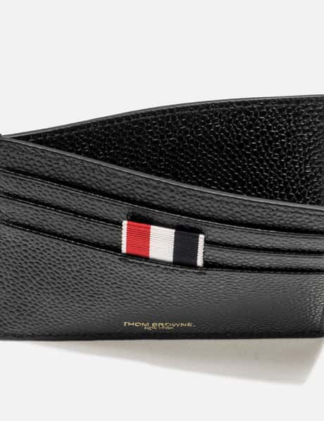Cardholder With Note Compartment In Pebble Grain view 8