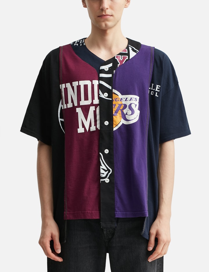 4 Cuts Wide College Baseball Shirt Placeholder Image