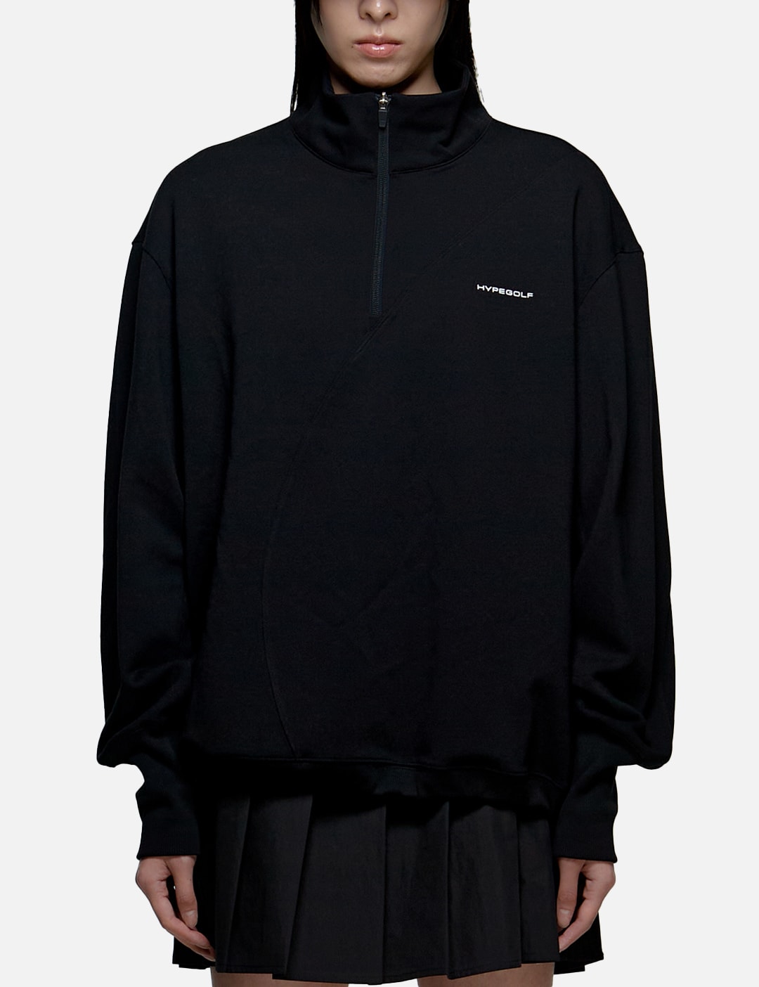 X POST ARCHIVE FACTION (PAF) Half-Zip Sweatshirt view 16