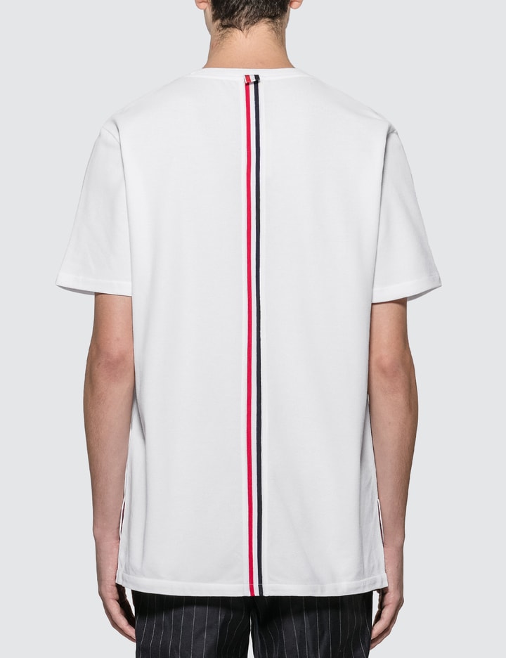 Center Back Stripe Piqué T-shirt Placeholder Image