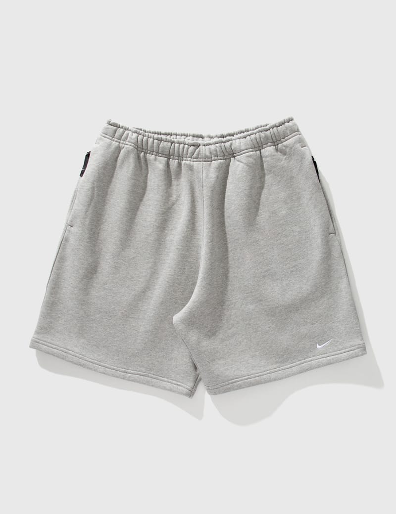 mens grey nike jogger shorts
