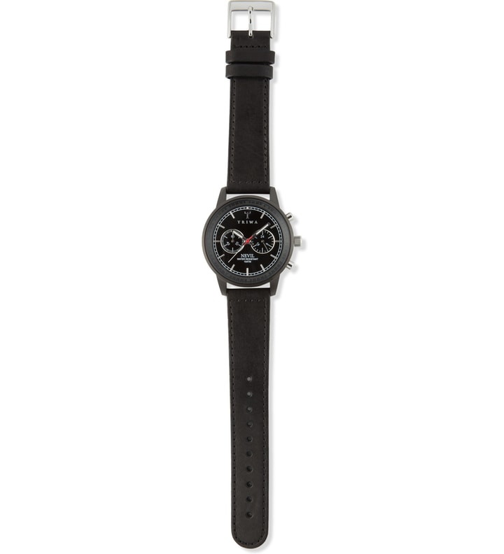 Black Sewn Classic Midnight Nevil Watch Placeholder Image