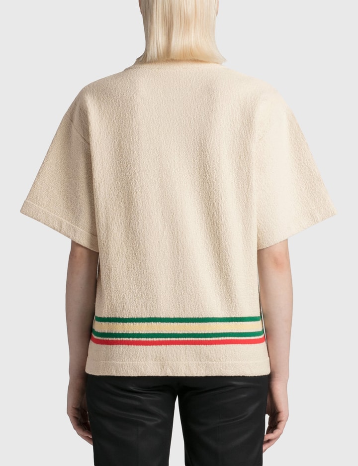 Jil Sander+ Striped Textured T-shirt Placeholder Image