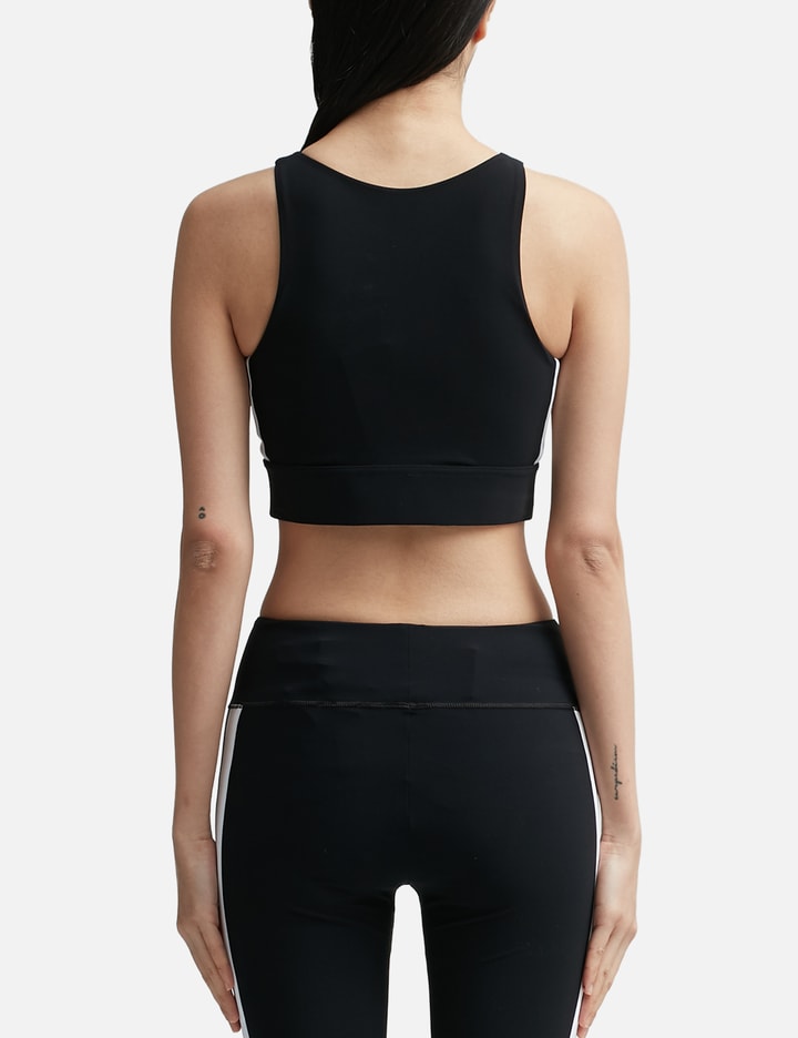 Shop Palm Angels Training Track Top In Black