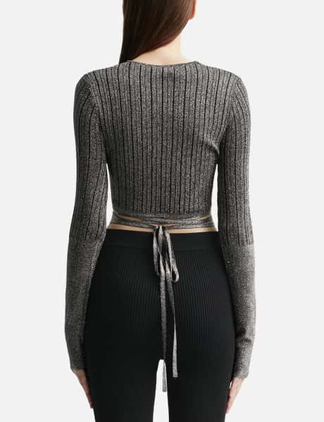 Peephole Wrap Top view 9