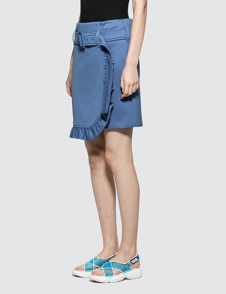Miniskirt With Belt and Ruching Placeholder Image