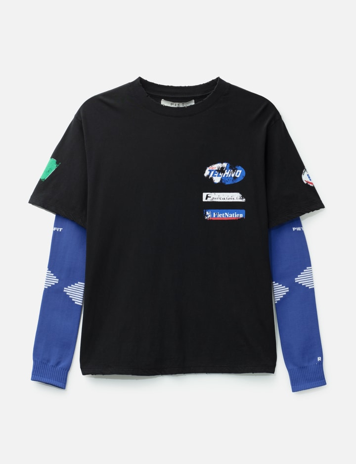 Piet F.C. Knitted Sleeve T-shirt Placeholder Image