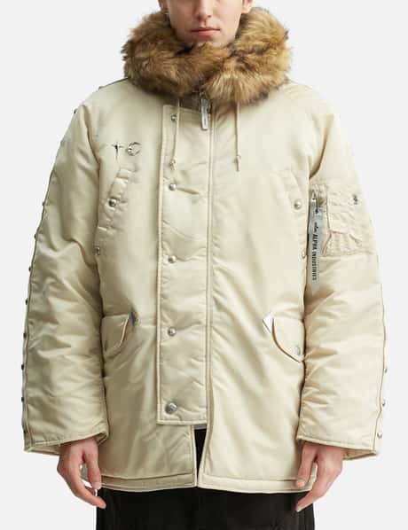X Alpha Industries N-3B Parka (Detachable Rivet Velcro(+)) view 20