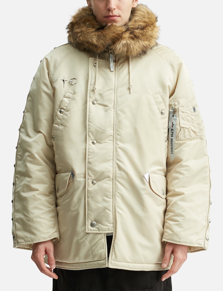 thug club x Alpha Industries N-3B Parka (Detachable Rivet Velcro(+)) Placeholder Image
