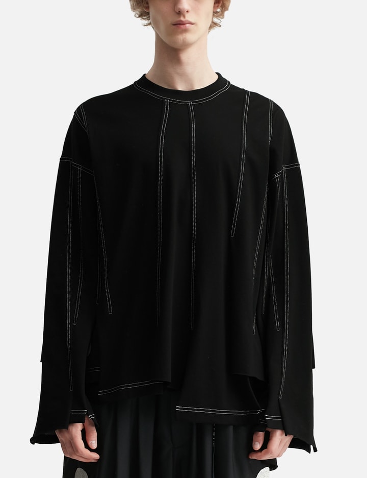 마스터마인드 월드 Reconstructed Boxy LS Tee