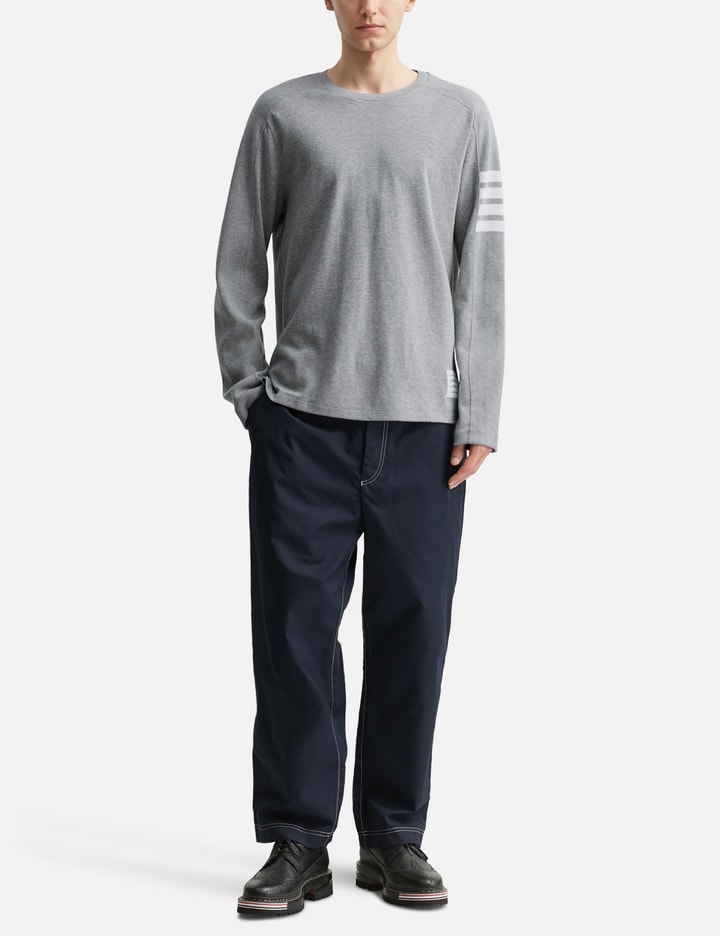 Thom Browne Cotton 4-bar Striped T-shirt