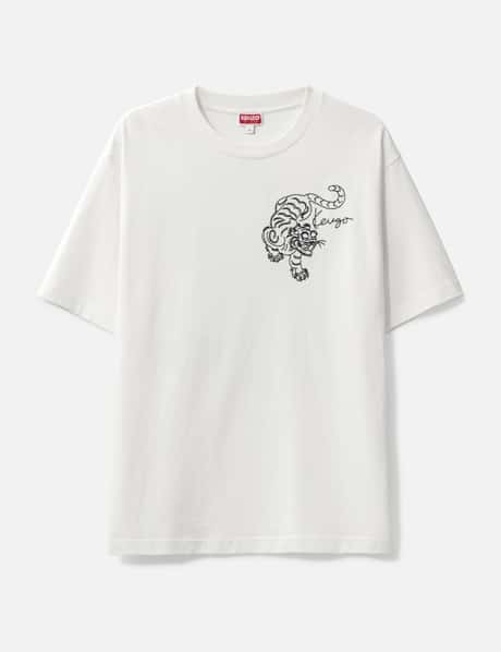 Kenzo GOTS STAR TIGER EMB OVERSIZE T