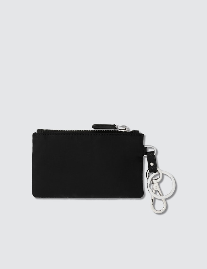Prada - Logo Key Ring Card Holder | HBX - Globally Curated Fashion and  Lifestyle by Hypebeast
