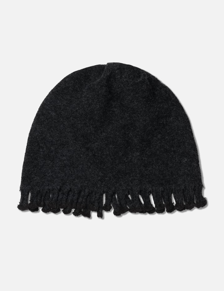 Perverze Mini Fringe Knit Cap