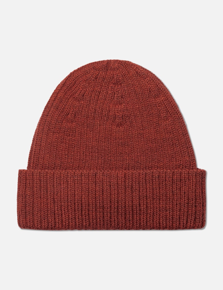 Bold Fox Head Patch Ribbed Beanie Placeholder Image