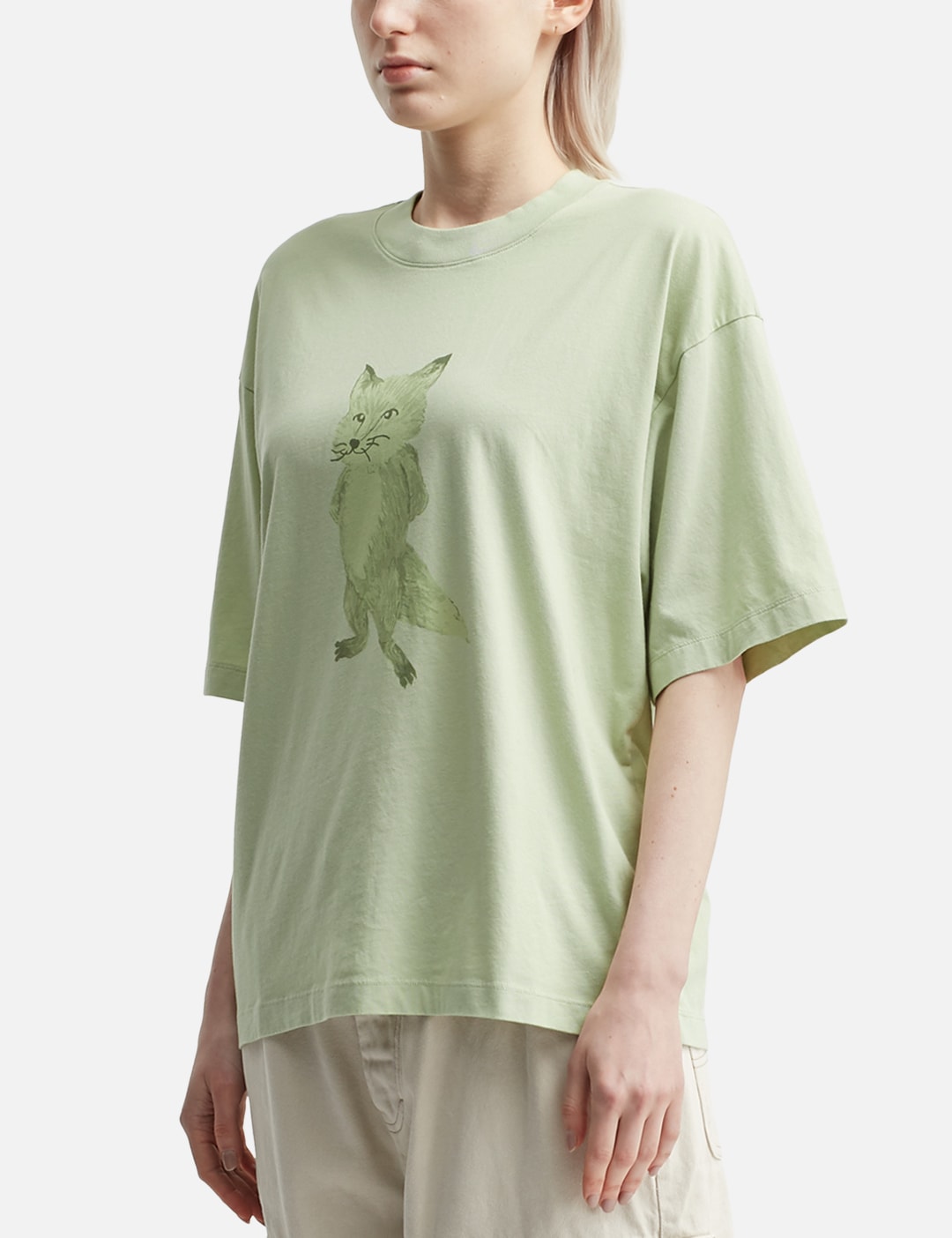 Lady Fox Boxy T-Shirt view 14