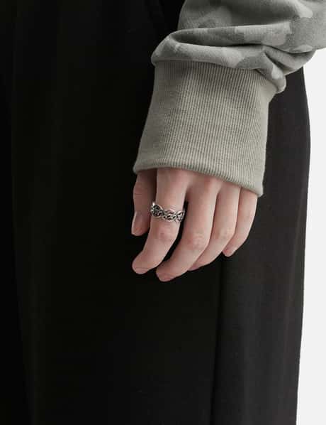 Link Stars Ring Silver view 19