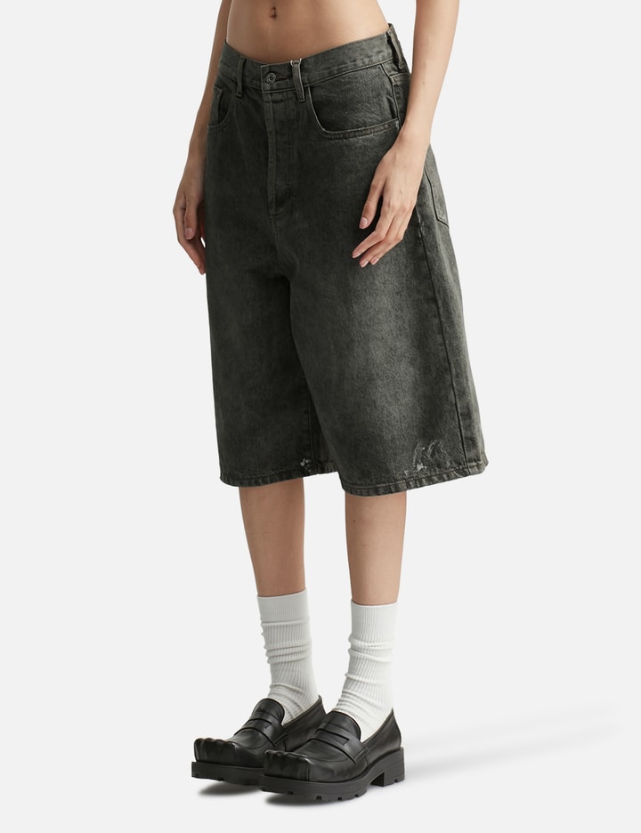Vintage Black Baggy Shorts Placeholder Image